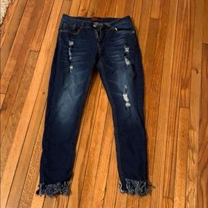 Red Bottom Jeans